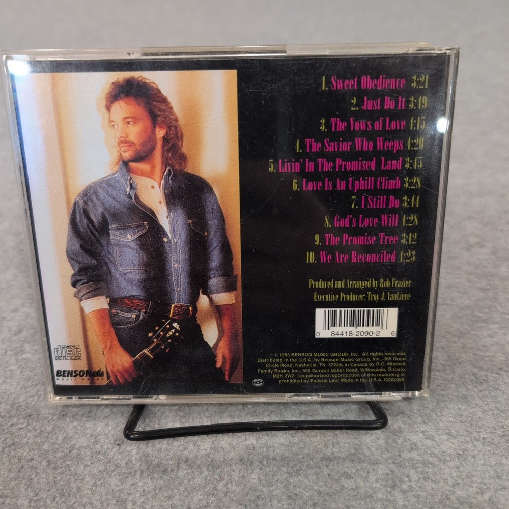 Vince Wilcox Recorded Live CD Album Christian Gospel Music 1993 Benson‎ Music - Picture 2 of 2